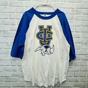 2000-01 University Of California Irvine Anteater 3/4 Sleeve T-Shirt Size XL - Picture 1 of 6