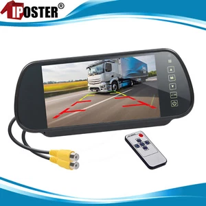 TFT-LCD 7" Rear View Mirror Monitor 12-24V For Truck Caravan RV Backup Camera - Picture 1 of 13