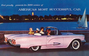 1959 Ford Thunderbird - America's Most Successful Car - Advertising Poster - Picture 1 of 1