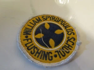 Parche William Spyropoulos Escuela Cristiana Griega Americana Flushing Queens NY- - Imagen 1 de 1