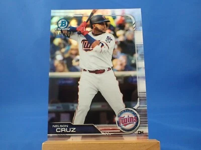 Nelson Cruz Bowman Chrome 2019 Refractor /499 - Image 1 of 2