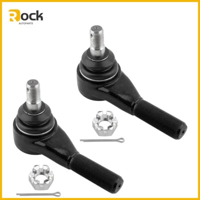 (2) Front Outer Tie Rod End Links for Dodge B300 B350 B3500 Ram 2500 3500 Van HD - Image 1 of 3