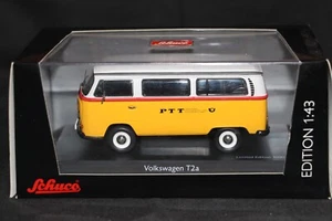 1:43 SCHUCO 03496 VW T2a Bus PTT Posta Svizzera, NUOVO, Lt. Ed. - Foto 1 di 2