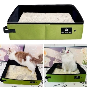 Waterproof Cat Litter Pad Portable Dog Toilet Tray Pet Litter Box Pet Supplies - Picture 1 of 9