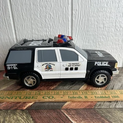 Vintage 1994 Ford Explorer Metro Police Unit 208 Tested And Works - Image 1 of 4