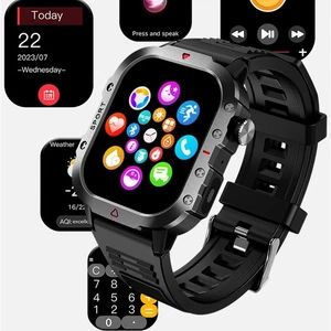 Waterproof Sport Smart Watch Blood Pressure Military Fitness Tracker Wristwatch - Picture 1 of 12