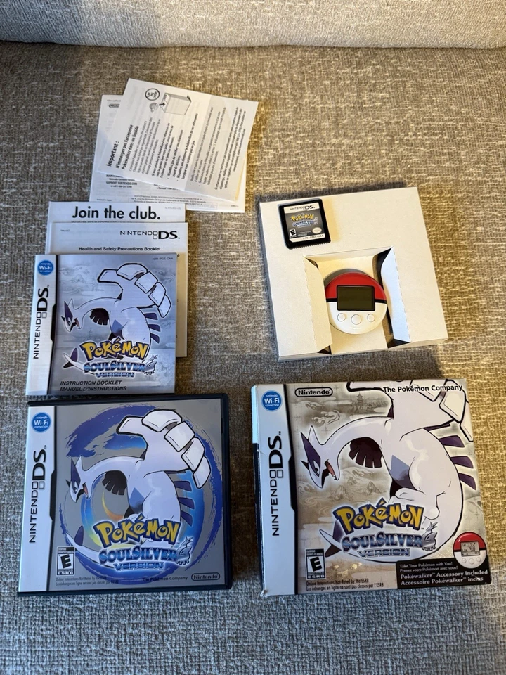 Pokemon Soul Silver (Nintendo DS, 2010) Big Box Canadian Version - Image 1 of 4