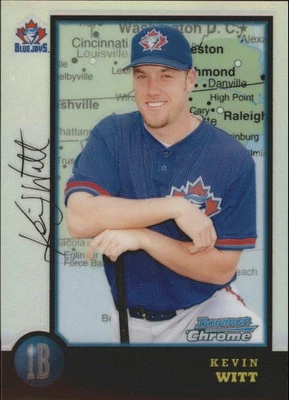 1998 Bowman Chrome International Refractors #328 Kevin Witt Card - Image 1 of 2
