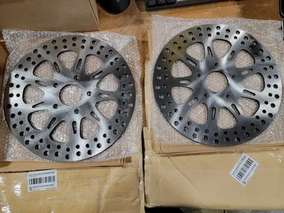 Front Rear 11.5" Brake Rotors for Harley Dyna Low Rider FXD Softail FXST 87-99 Foto 1 de 4