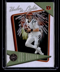 2022 Panini Legacy #UL-28 Joe Burrow Under the Lights Silver - Picture 1 of 2
