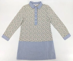 NEW Brooks Brothers Long Sleeve Shirt Dress Girl's Size Small - Picture 1 of 9