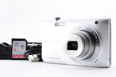 Nikon Coolpix S2900 argento eccellente + 5 fotocamera digitale compatta dal G... - Immagine 1 di 4