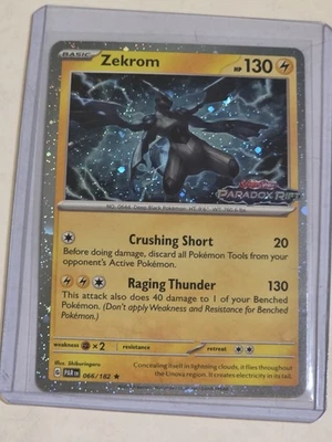 SV04: Paradox Rift #066/182 Zekrom Stamped Promo - Image 1 of 2