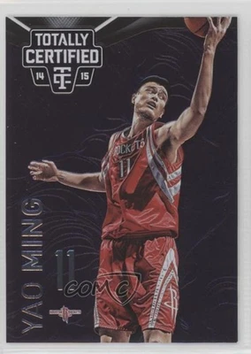 2014-15 Panini Totally Certified Platinum Purple /49 Yao Ming #137 HOF - Image 1 of 2