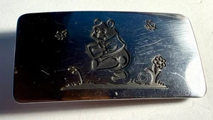 Winnie Puuh kleines Metallkleid Stil Vintage Gürtelschnalle von Chambers - Bild 1 von 2