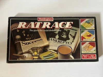 Rat Race Board Game Waddington’s 1984 - Complete  - Image 1 of 4