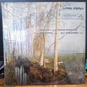 Berl Senofsky - Debussy & Faure Sonatas LP ~ Signed Sealed Stereo Orig. LSC-2488 - Picture 1 of 3