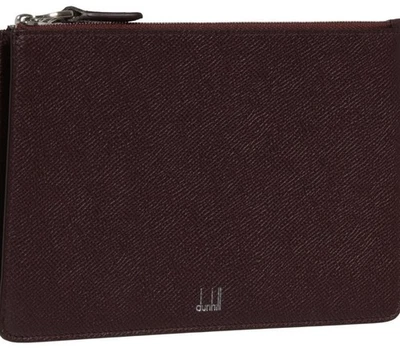 Bolsa de cuero Dunhill NUEVA CON ETIQUETAS.  Viene con tarjeta/caja de autenticación Foto 1 de 4