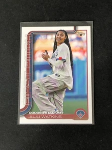 2025 Topps MLB Juju Watkins First Pitch ROOKIE SSP - Picture 1 of 2
