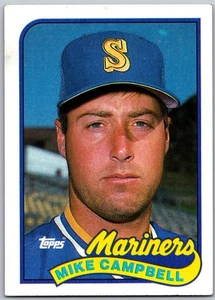 1989 Topps #143 Mike Campbell Seattle Mariners - Picture 1 of 2