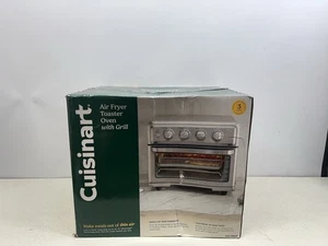 Cuisinart - 0.6 Cu. Ft. Air Fryer Toaster Oven with Grill - Stainless Steel - - Picture 1 of 5