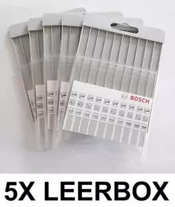 5 uds Bosch caja vacía caja de repuesto para hojas de sierra de calar sin contenido, longitud hasta 104 mm NUEVO - Imagen 1 de 3