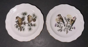 Merrie England Set di 2 piatti/piatti da burro vintage Bone China - Foto 1 di 4