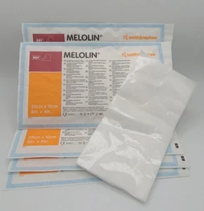 Melolin Sterile Dressing Pads 10cm x 20cm - Various Pack Sizes Available - Picture 1 of 16