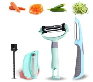 Vegetable & Fruit Peeler Set, Stainless Steel Potato Peelers — Fast & Precise - Picture 1 of 9
