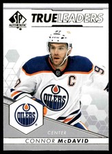 2022-23 SP Authentic True Leaders Connor McDavid Oilers #TL-9 C48