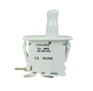 16 Amp 3Pin SPDT Appliance Door Switch 125/250 VAC, PullOut Lock, Frig & Dryer - Picture 1 of 3