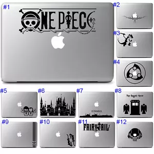 Cool Anime Graphics Sticker Laptop Vinyl Decal Apple Notebook Macbook Air Pro - Picture 1 of 14