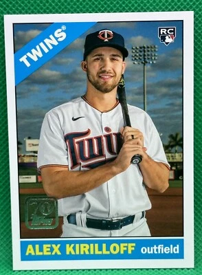 Alex Kirilloff 2021 Topps 70 Years of Topps Baseball RCMinnesota Twins Rookie - Image 1 of 2