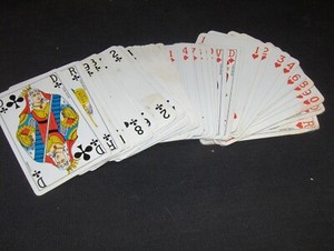 Vintage Fournier 777 Deck of   Cards made in Spain RED  OR  BLUE