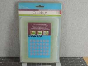 Provo Craft Cuttlebug Prägung All-in-One Rachels Schrift Repositional Platten ABC - Bild 1 von 5