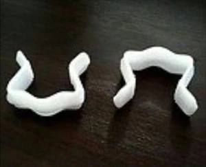 2 x New U DIVAN CLIPS TO JOIN DIVAN BASE STRONG PLASTIC BED CLIPS (Pack of 2 - Picture 1 of 1