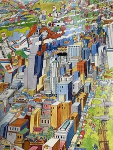 Vintage Welcome To Miller Time In Chicago Poster Bier Bild Karte 1982 Brauerei - Bild 1 von 12