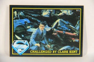 Superman 3 Topps 1983 Trading Card #60 Challenged By Clark Kent ENG L019125 - Image 1 of 2