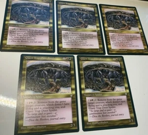Tarjeta Magic The Gathering Magic The Gathering Giant Trap Door Ice Age 5 Magic The Gathering Magic The Gather - Imagen 1 de 5