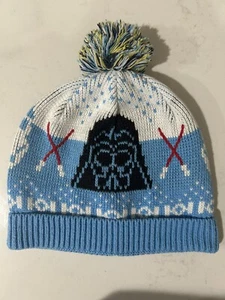 Hanna Andersson Beanie Hat Child Large Star Wars Holiday Sweaterknit Darth Vader - Picture 1 of 3