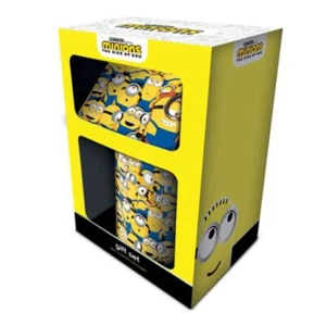 Minions L'ascesa di Gru Mug Sottobicchiere e Portachiavi Set Regalo - Foto 1 di 2