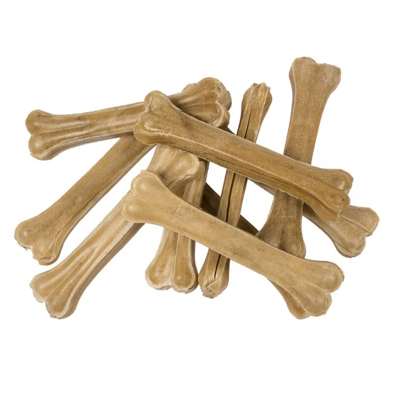 große Kauknochen 31,5 cm - Rinderhaut Knochen, Hunde Kauartikel Duvo+ 9/60314