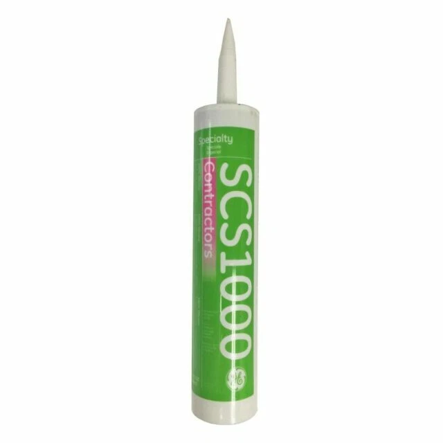 GE SCS1000 Silicon Caulk - 0.63lb