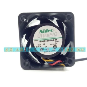 Nidec W40S12BGA5-08 DC12V 0.40A 4028 4cm 4-Wire Cooling Fan - Picture 1 of 5