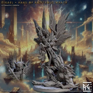 Mikael, Righteous Fury - Celestial Warrior - Artisan Guild - Dungeons and Dragon - Picture 1 of 1