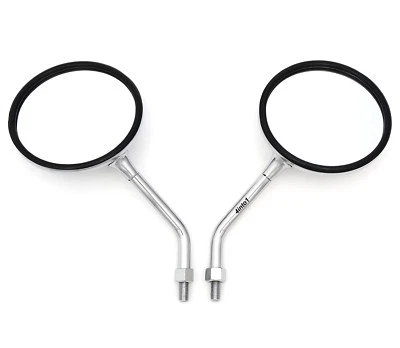 Комплект из 2 хромированных мотоциклетных зеркал - Honda CX/GL500 CB650C CB750C/900C GL1100 - Изображение 1 из 2