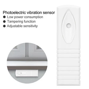 Window Alert Vibration Alarm Wired Vibration Alarm Sensor Photoelectric Fit - Picture 1 of 12