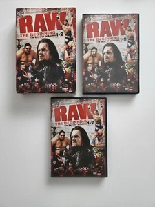 WWE RAW THE BEGINNING best of seasons 1 &2 (4 DVD BOXSET) ** 2010 Wrestling L@@K - Picture 1 of 9