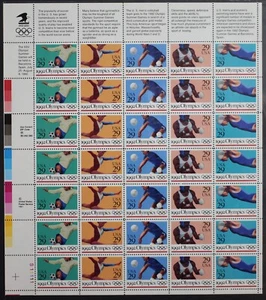 Scott #2637-41 Sheet of 35 MNHOG 1992 29 Cent MSA03_2637-41 - Picture 1 of 2