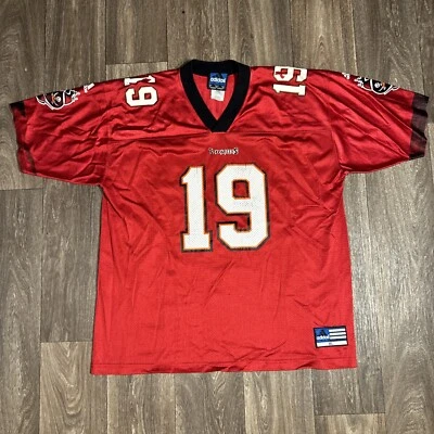 Camiseta Adidas Vintage Tampa Bay Buccaneers Keyshawn Johnson Talla XL NFL Fútbol Foto 1 de 4